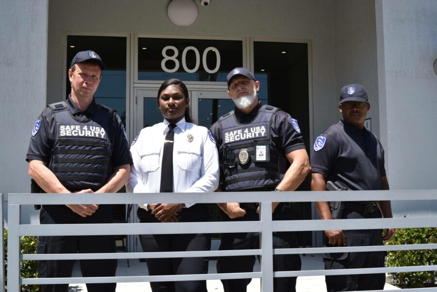 Safe 4 USA security personnel on assignment